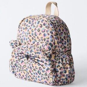 ✨NWT ZARA KITTY SHAPED ANIMAL PRINT BACKPACK FOR KIDS✨